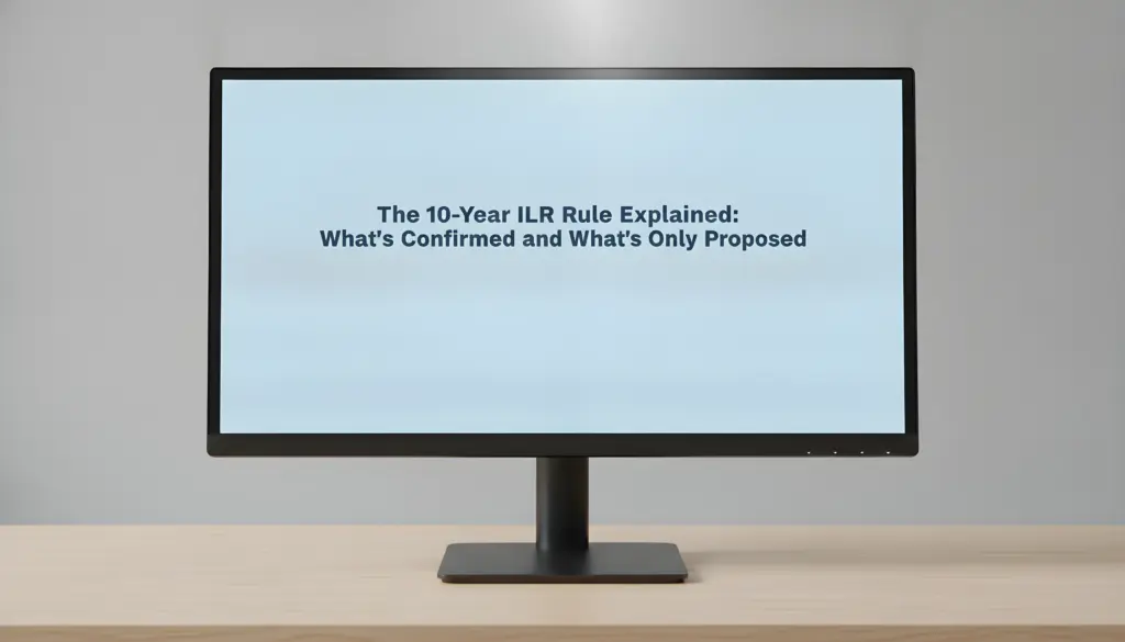 The 10-Year ILR Rule Explained What's Confirmed and What's Only Proposed