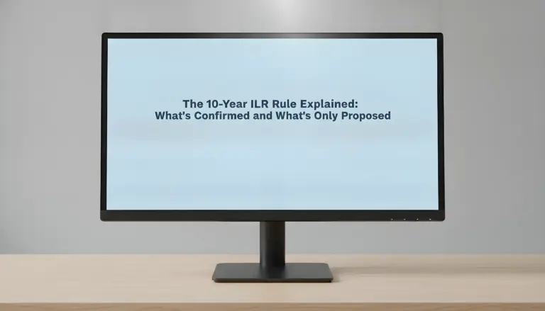 The 10-Year ILR Rule Explained What's Confirmed and What's Only Proposed