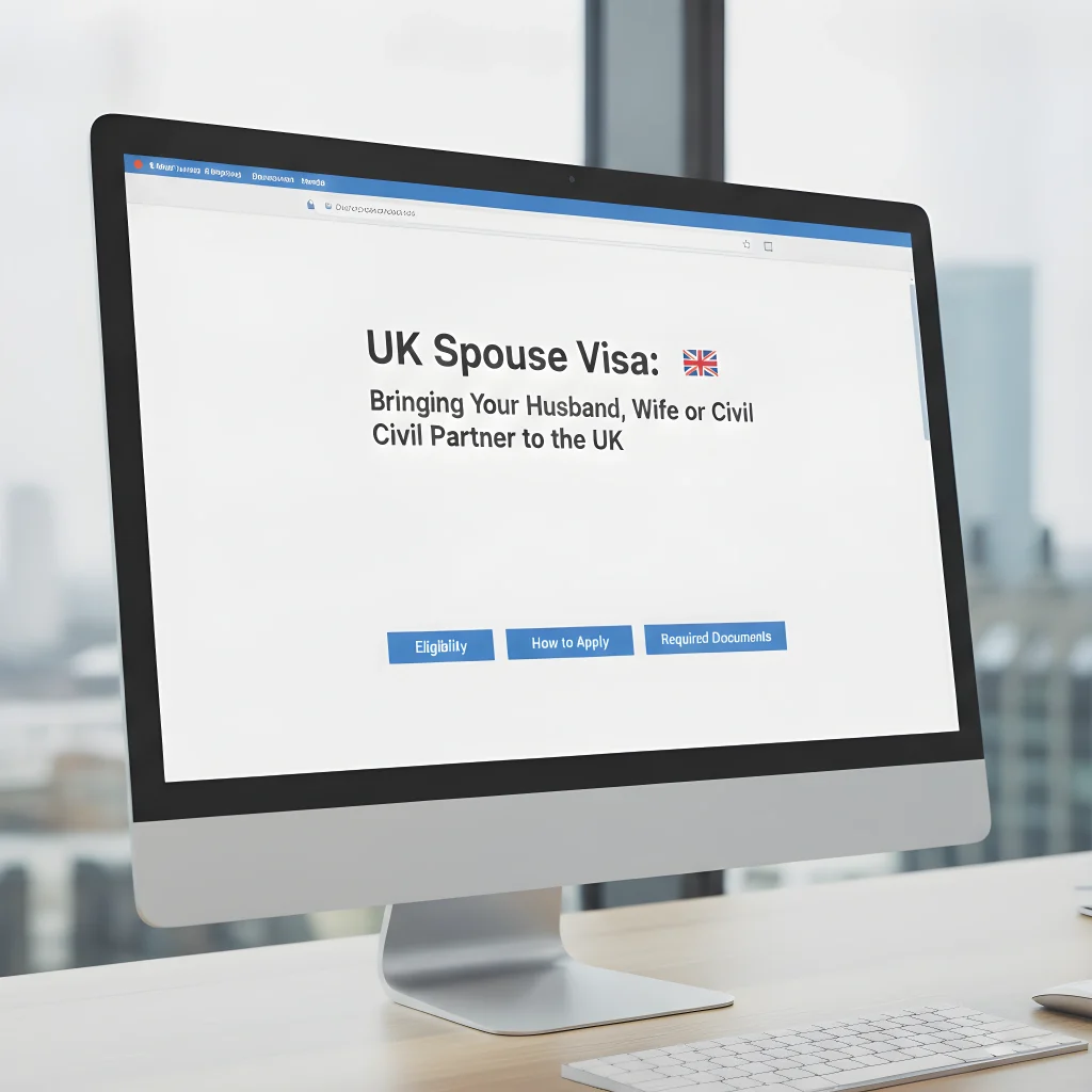 UK Spouse Visa Bringing Your Husband, Wife or Civil Partner to the UK